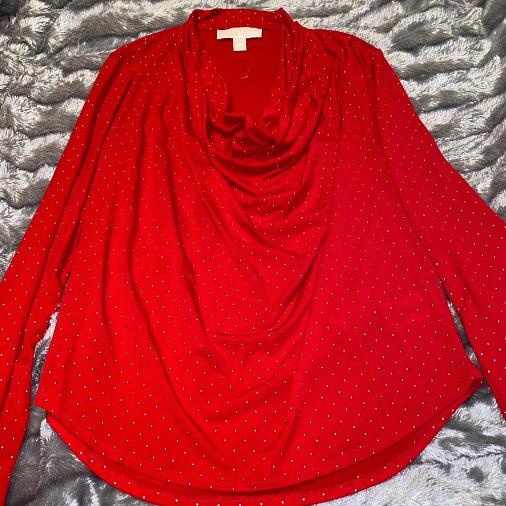 Michael Kors Cowl Neck Blouse